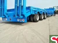 Трал ZHONGCE г/п 50 тонн, низкорамный с уширителями